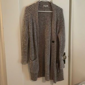 Madewell Oatmeal cardigan (Small)